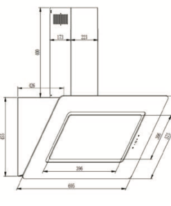MÁY HÚT MÙI BOSS BV2004A